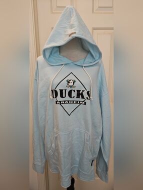 New Big & Tall CI SPORT Anaheim Ducks NHL Officially Licensed Pullover Hoodie.